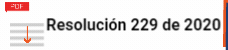 Resolución 229 de 2020