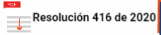 Resolución 416 de 2020