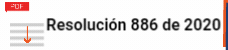 Resolución 886 de 2020