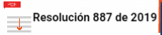 Resolución 887 de 2019