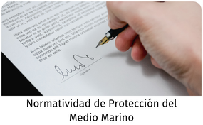 Normatividad de protección del medio marino