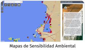 App mapas de sensibilidad
