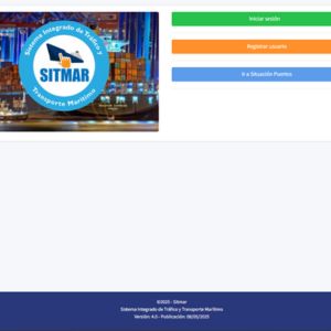 Sistema integrado de tráfico y transporte marítimo - SITMAR