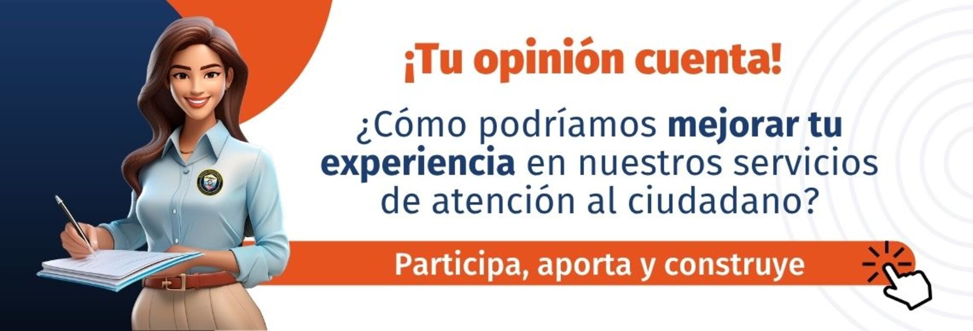 ¡Tu opinión cuenta!