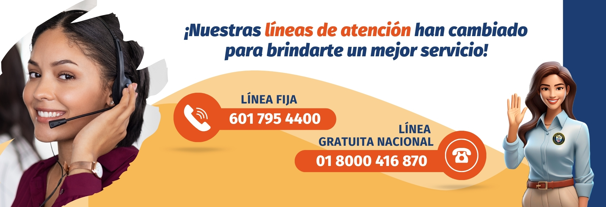 Líneas de atención