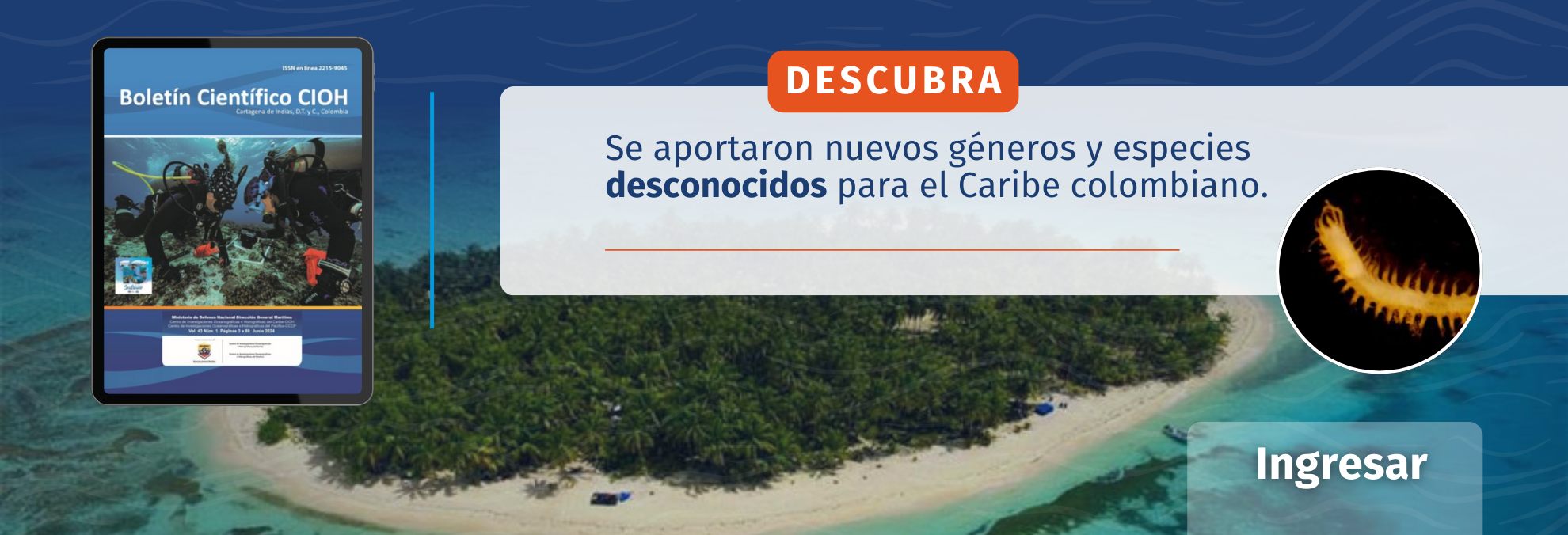 Ingresa al boletín científico CIOH