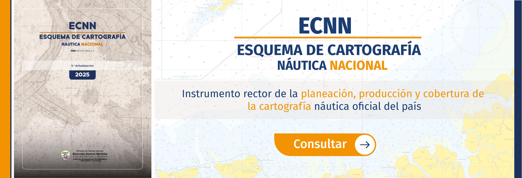 Esquema de cartografía náutica regional - Ingresa
