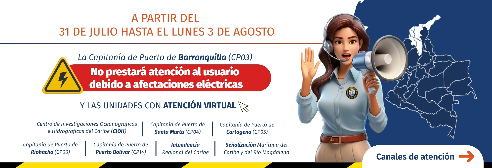 Atención usuario