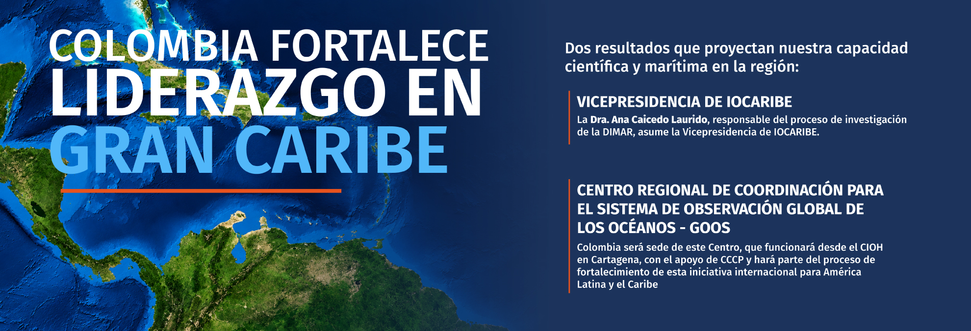 Colombia fortalece liderazgo en gran caribe