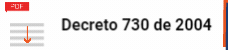 Decreto 730 de 2004