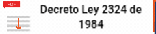 Decreto-Ley 2324 de 1984