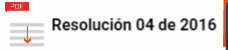Resolución 04 de 2016