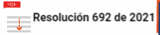 Resolución 692 de 2021