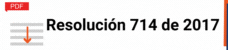 Resolución 714 de 2017