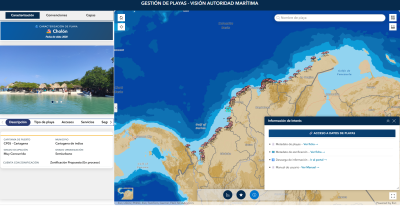 Visor de Playas con vocación turística