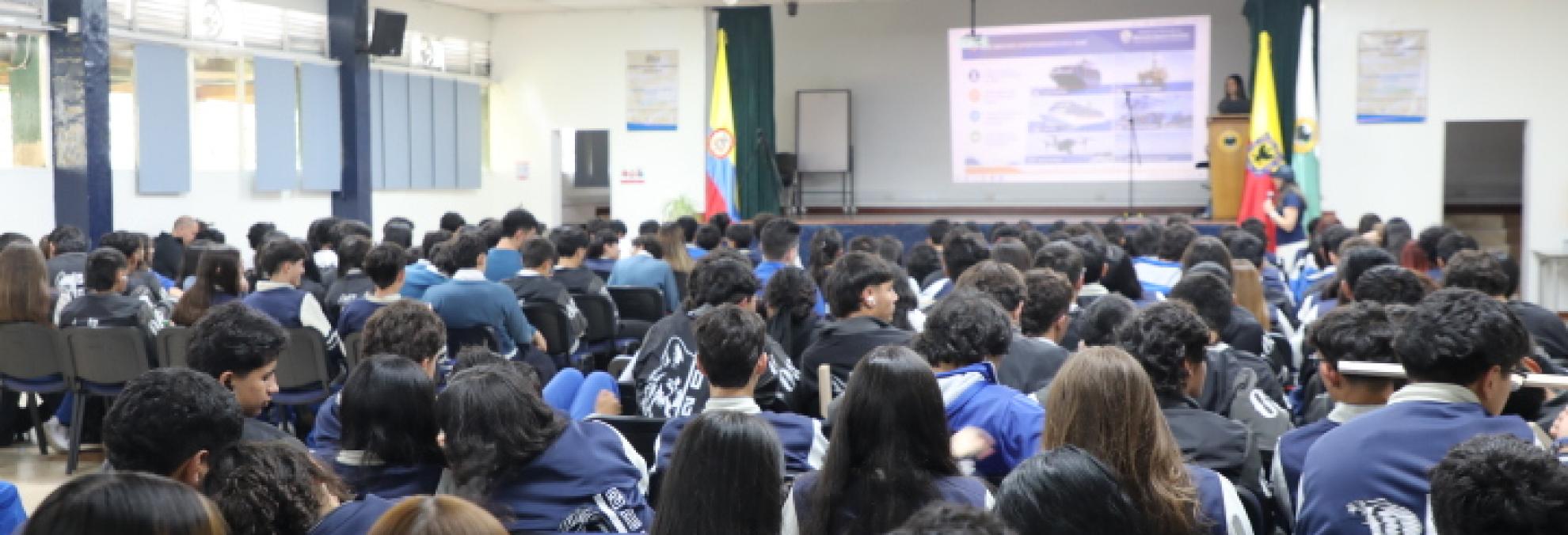 “El Mar como Proyecto de Vida” una apuesta por fortalecer la cultura marítima en colegios de Bogotá