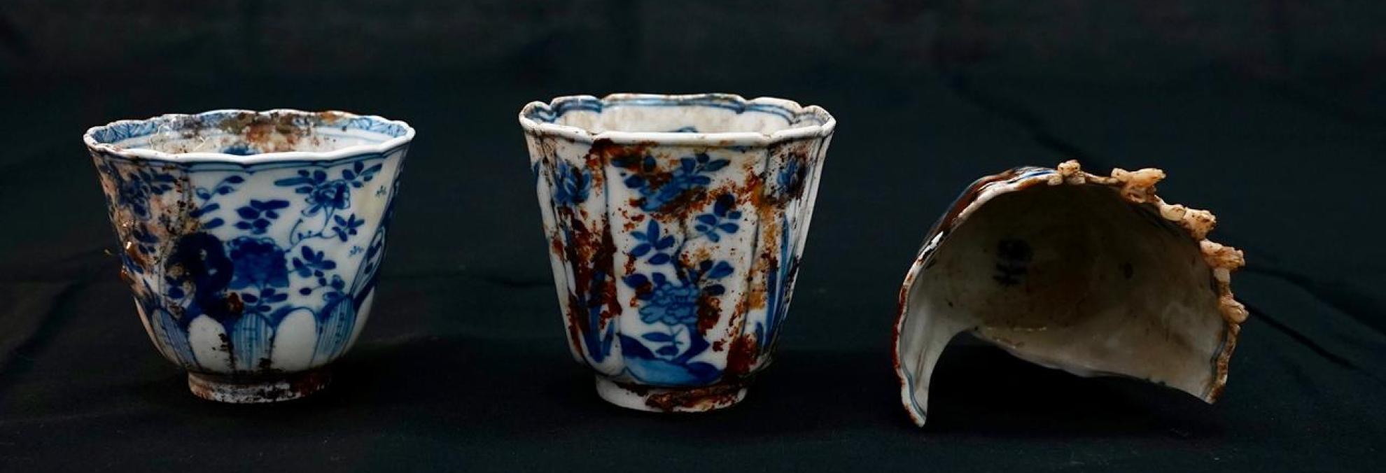 Los objetos arqueológicos recolectados del área del galeón San José  entraron en proceso de conservación