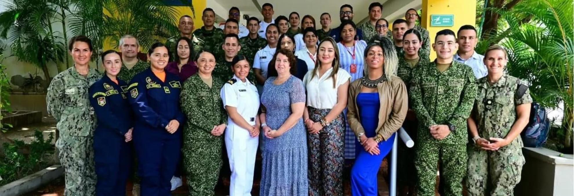 Dimar participó en el Simposio “Mujeres, Paz y Seguridad” (WPS) realizado en Santa Marta