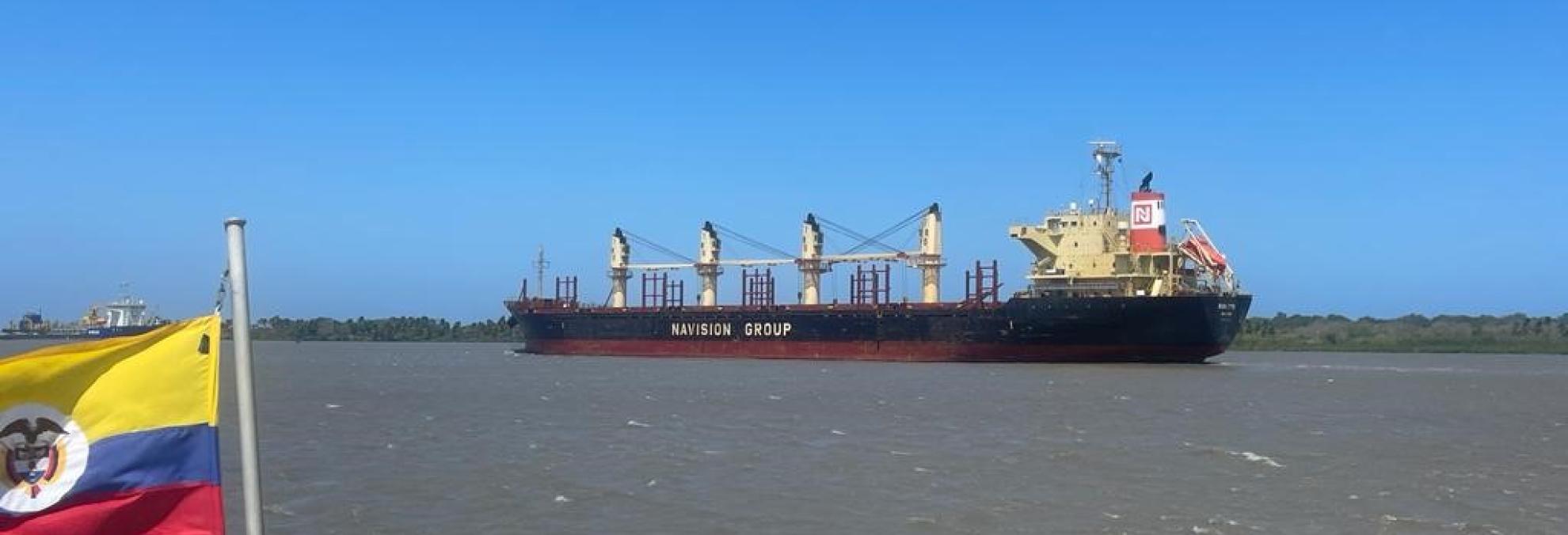 Dimar anuncia mejoras en el canal de acceso a la zona portuaria de Barranquilla
