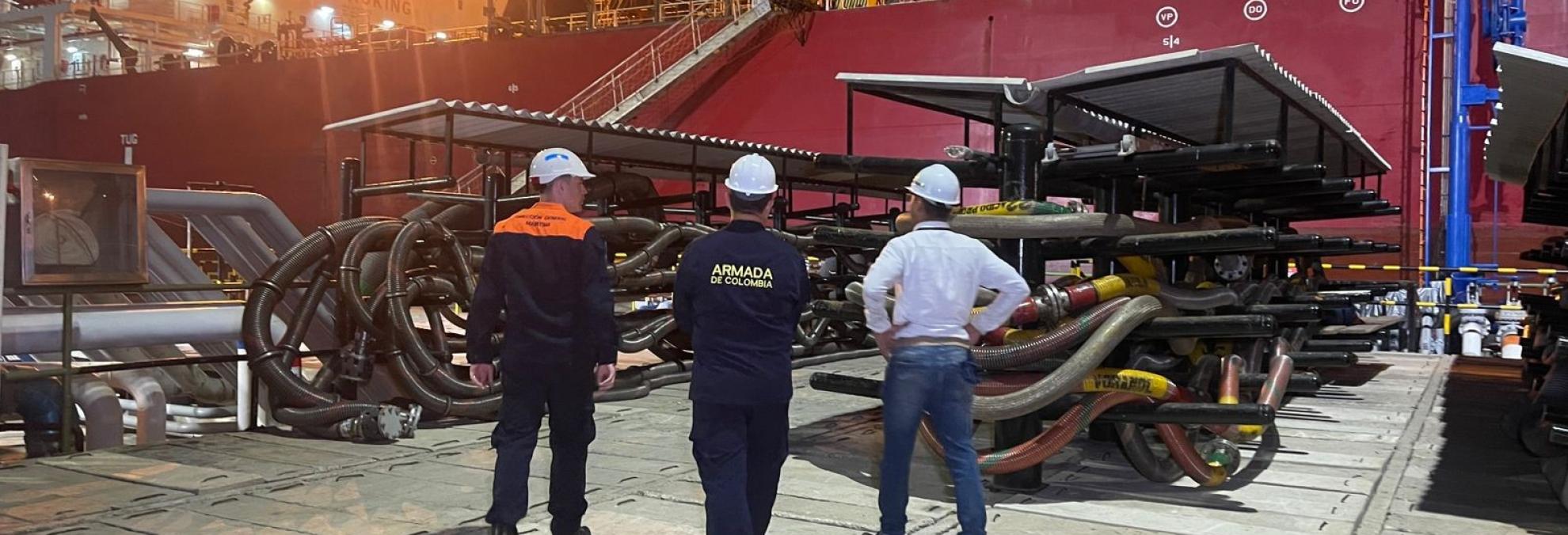 Con inspecciones realizadas a las instalaciones portuarias, Dimar verifica los procesos de seguridad en el Puerto de Barranquilla
