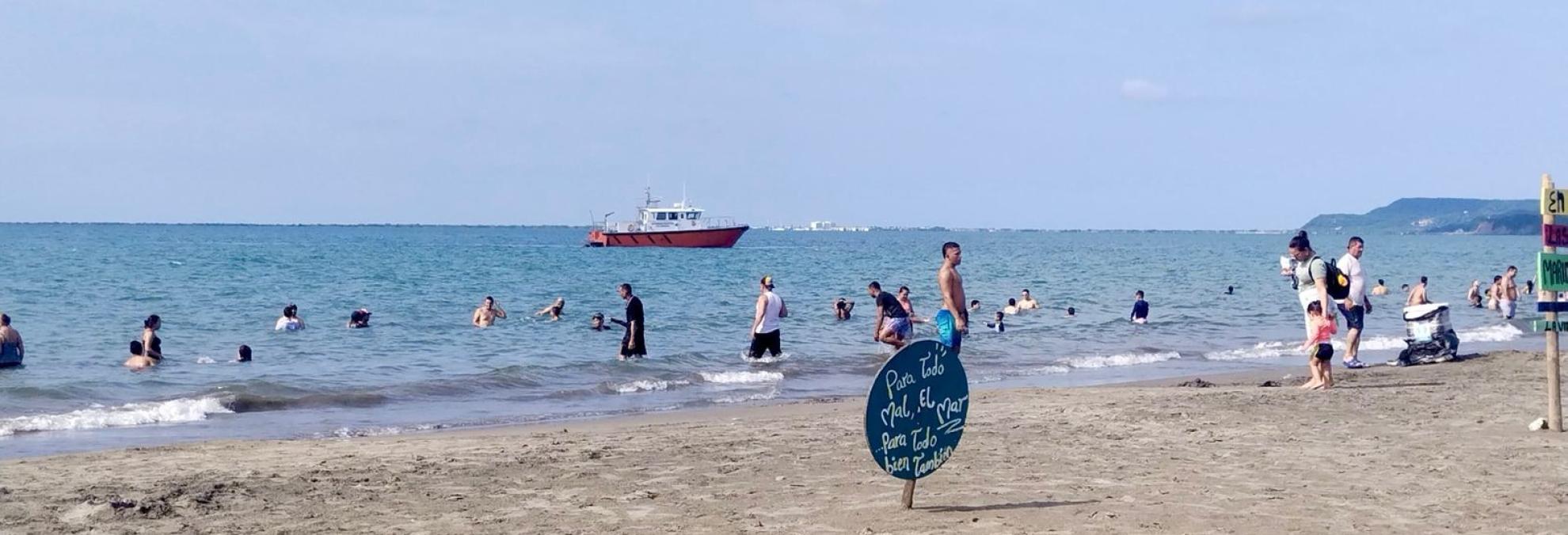 En el departamento del Atlántico 12 playas fueron inspeccionadas por Dimar durante la semana de receso escolar