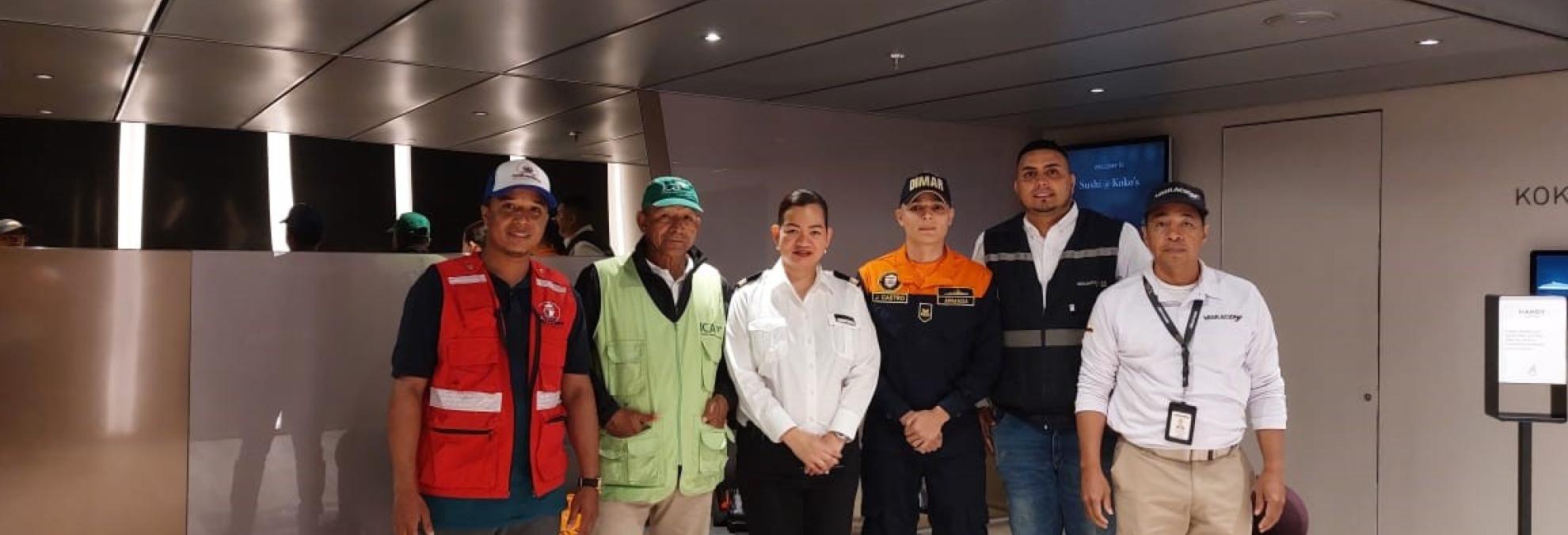 Durante el 2023 arribaron al departamento del Chocó siete cruceros de turismo internacional