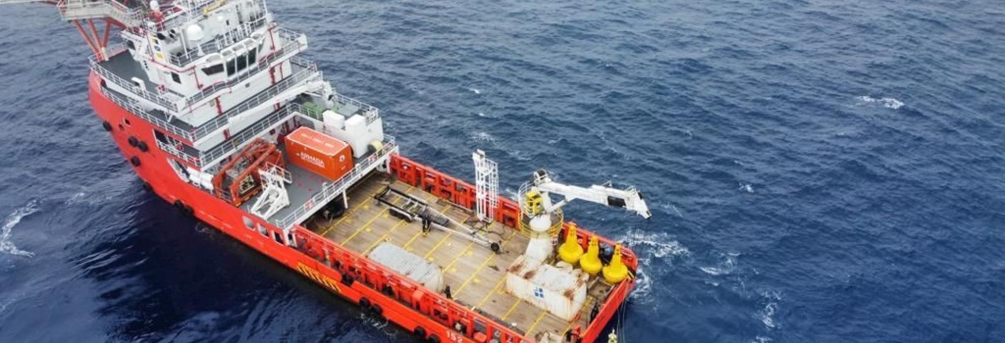 ARC “Caribe” llega a San Andrés para efectuar mantenimientos a las ayudas a la navegación