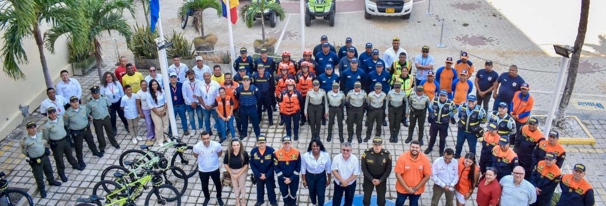 Dimar y Autoridades de Santa Marta intensificarán medidas de seguridad frente a la temporada de vacaciones de fin de año