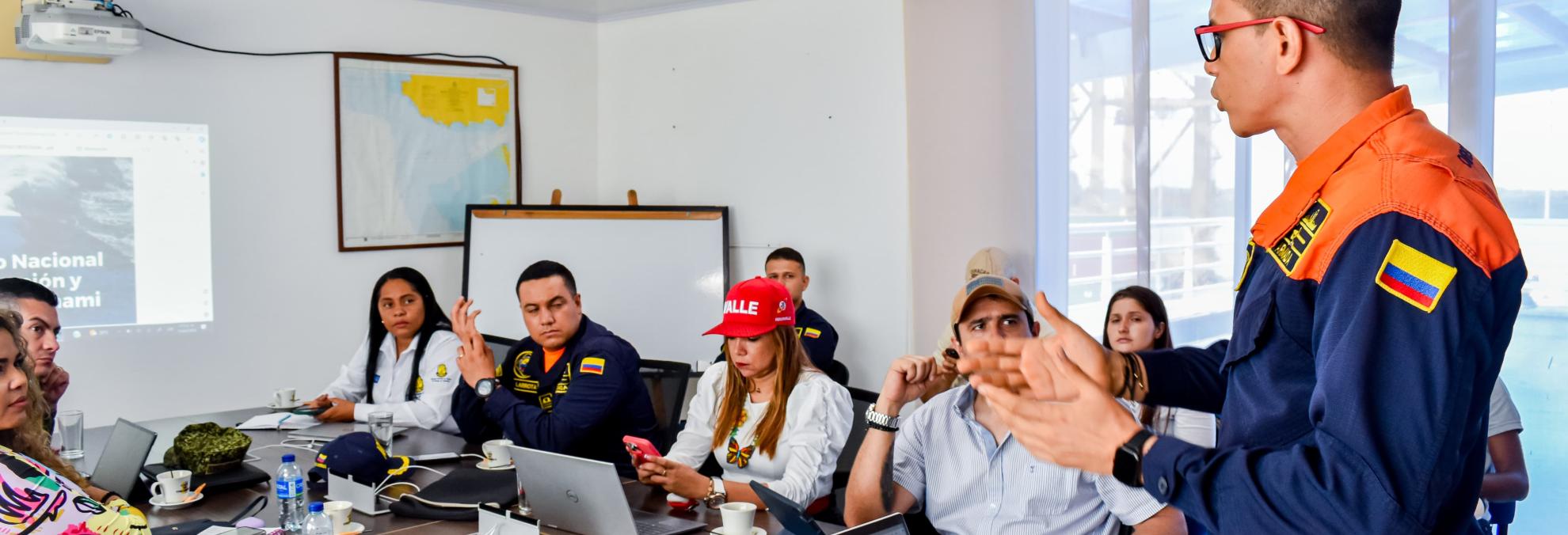En Buenaventura, se fortalecen alianzas para mejorar el sistema de gestión de riesgo en caso de tsunami