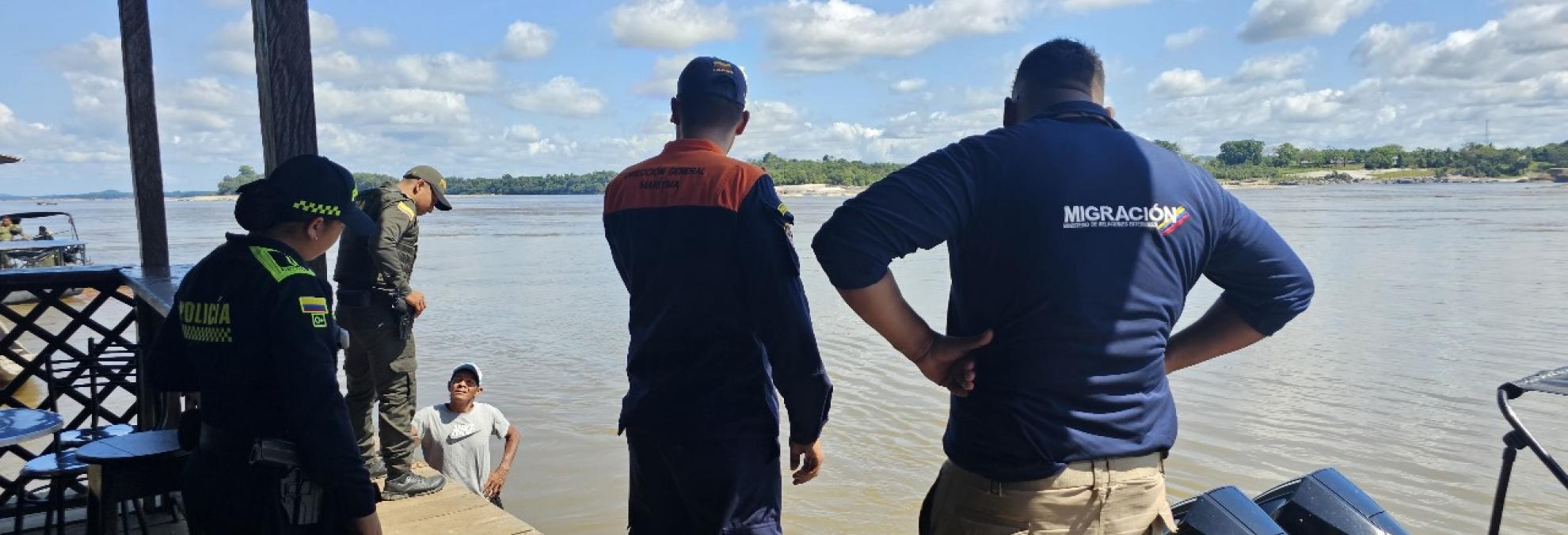 Dimar refuerza inspecciones a embarcaciones fluviales en la frontera entre Colombia y Venezuela