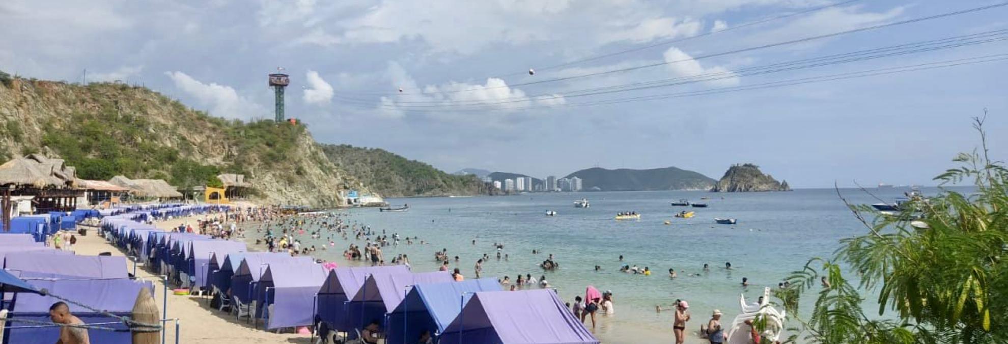 Dimar reporta un crecimiento del 13.34% de pasajeros movilizados en Santa Marta en la temporada vacacional de mitad de año