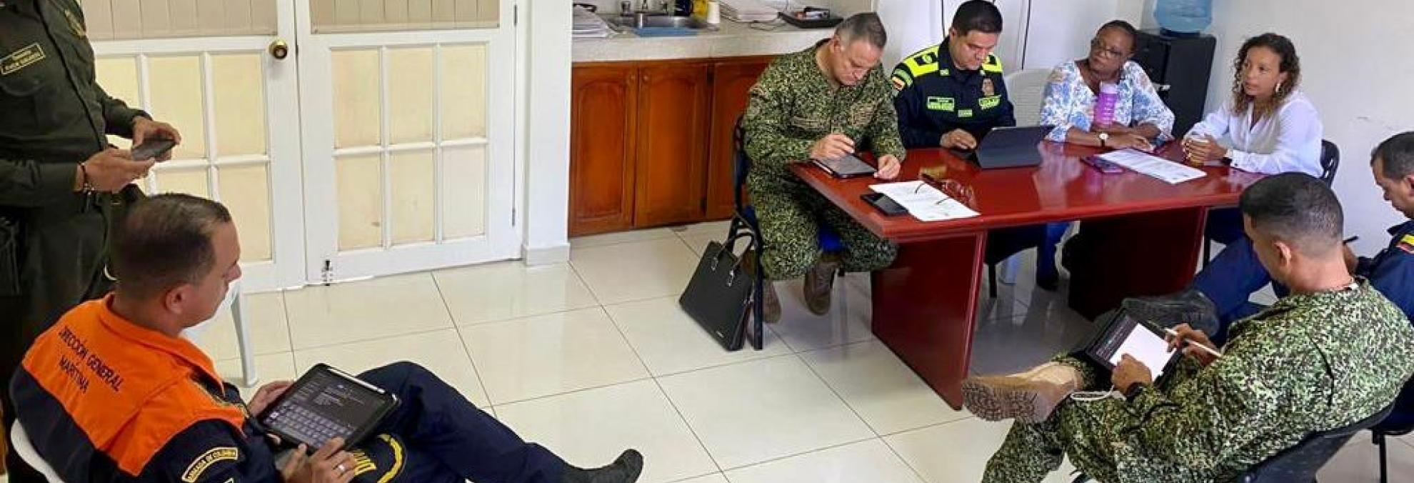 En consejo extraordinario de seguridad se estableció reforzar seguridad para la temporada de turística de receso e scolar en San Andrés