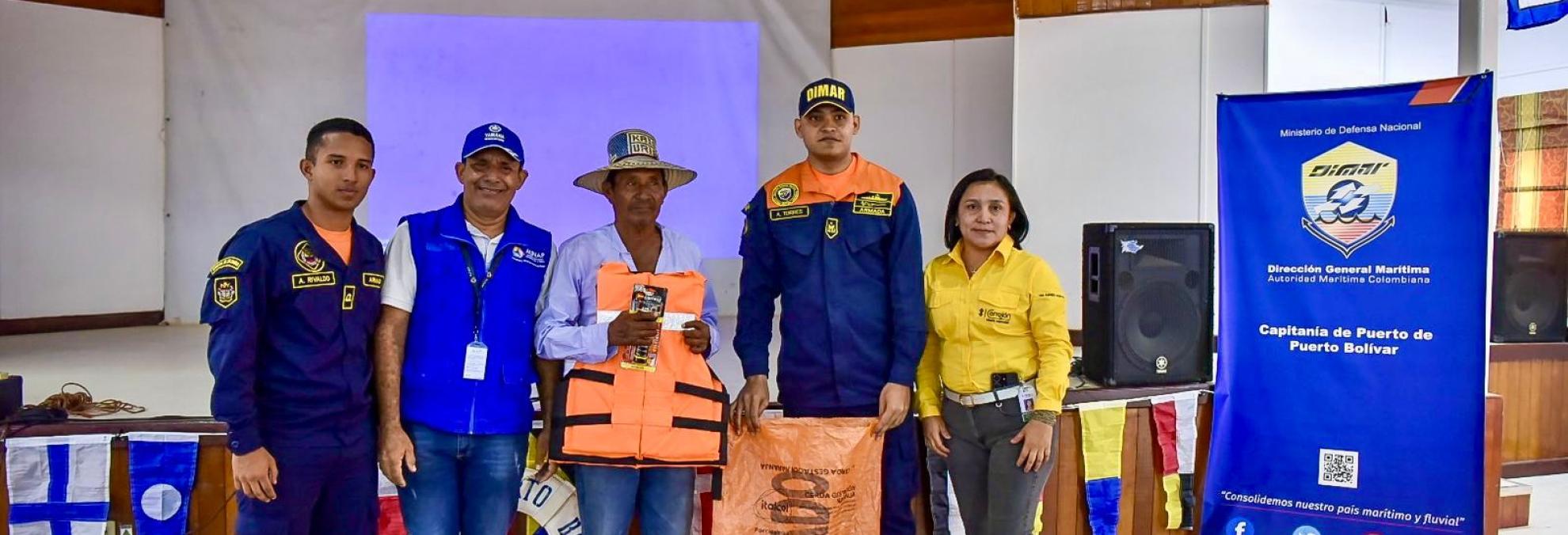 Dimar acompañó a las comunidades de la alta Guajira en la celebración del día de la Armonía con el mar