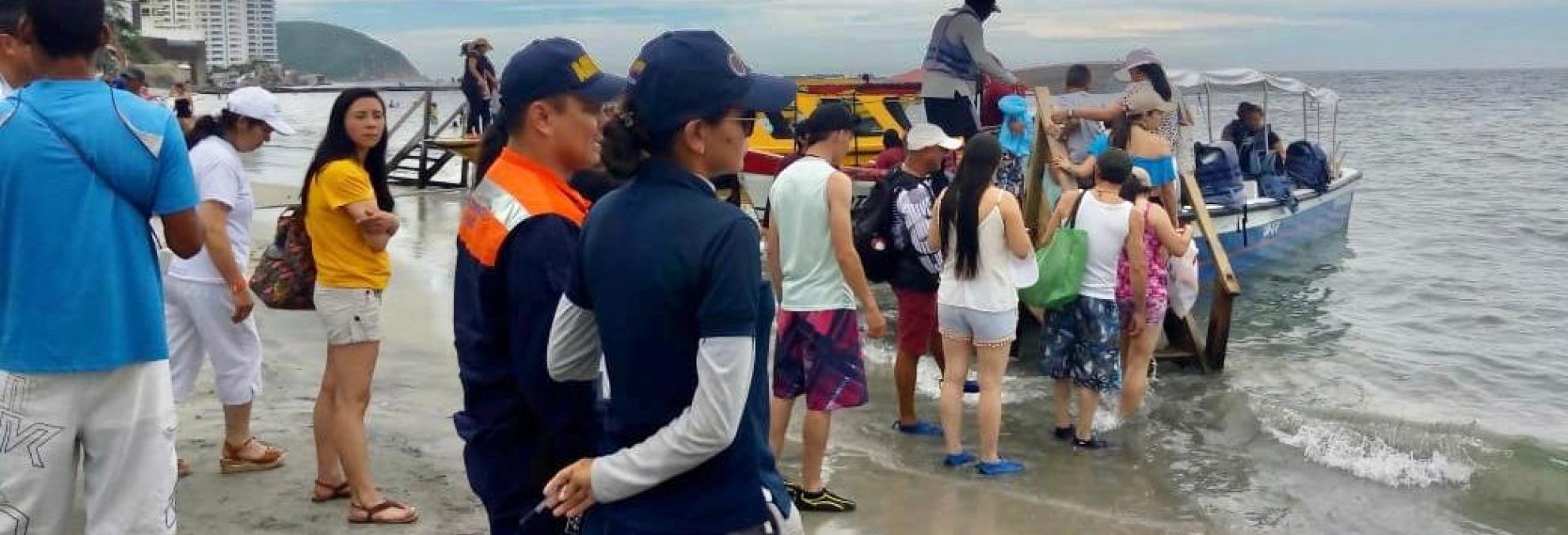  31.198 turistas se transportaron vía marítima hacia las diferentes playas del departamento del Magdalena: DIMAR