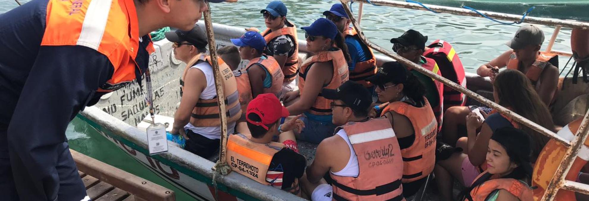 A nivel Nacional se da inicio a la campaña de seguridad marítima y fluvial: Seguros y abordo