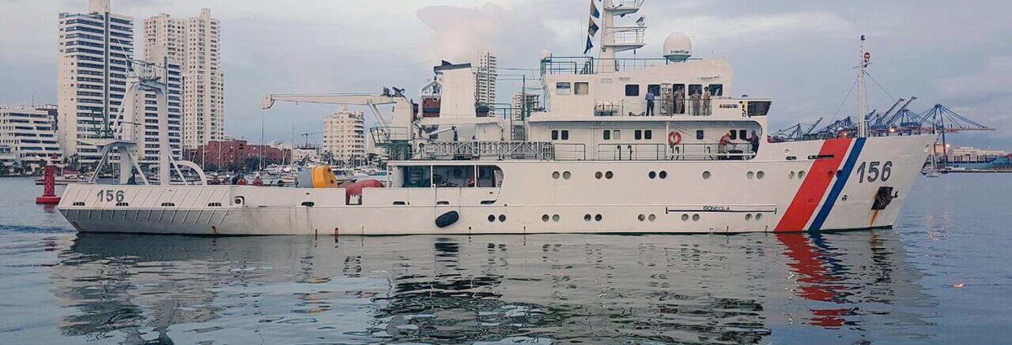 ARC ´Malpelo´ inicia crucero de investigación por el Pacífico colombiano