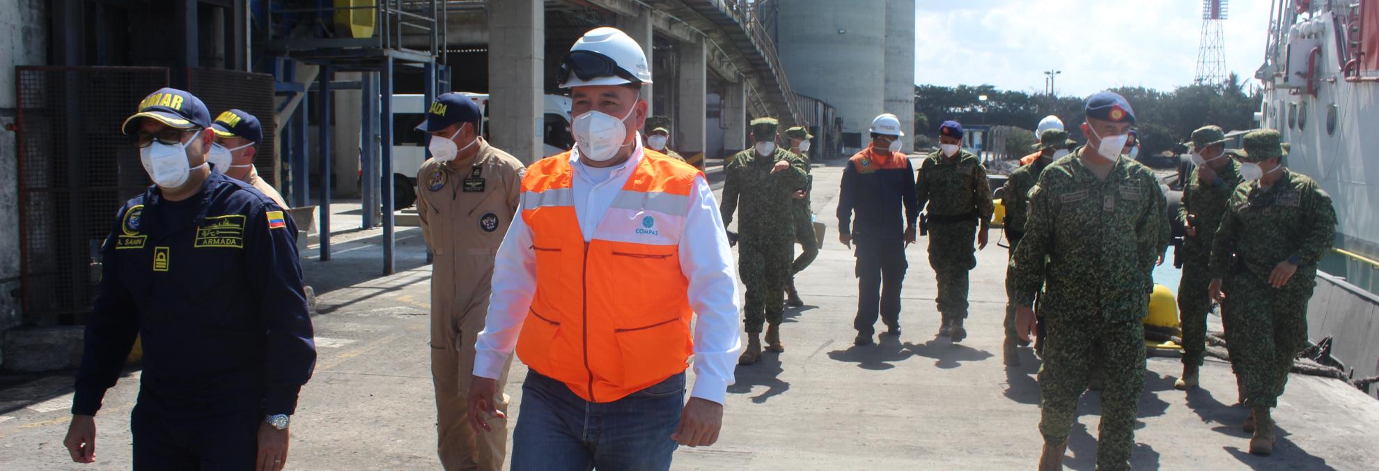 Autoridades y puertos ponen a prueba sus capacidades de reacción ante escenarios de crisis en Tolú