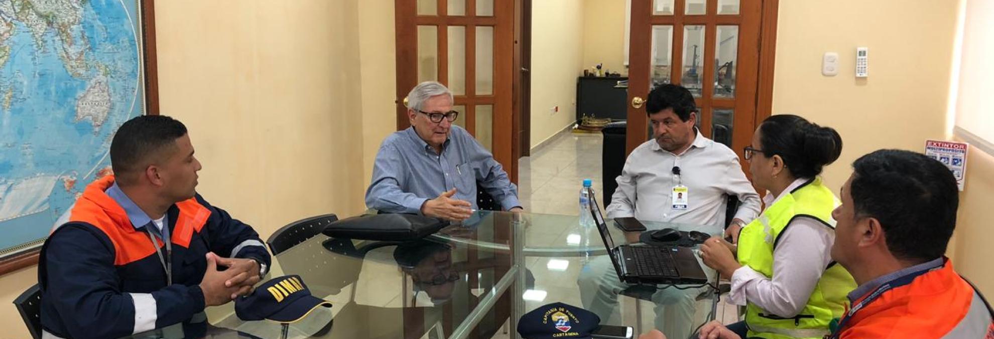 Ante la denuncia realizada por presunta contaminación en la bahía de Cartagena, la Dirección General Marítima se permite informar que