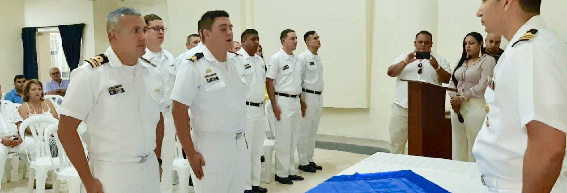 Asume como nuevo Capitán de Puerto de Riohacha el Teniente de Fragata Andrés Felipe Murillo Roa