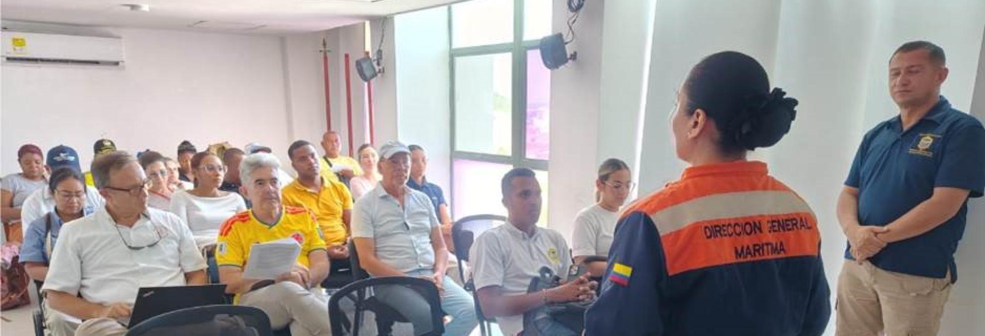Autoridades y sector marítimo articulan acciones para una temporada turística segura en Cartagena, incumplimiento derivará en sanciones