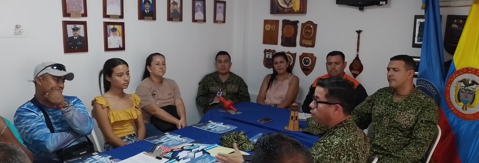Dimar, autoridades y gremio fluvial concentran esfuerzos en la seguridad marítima sobre el río Caquetá