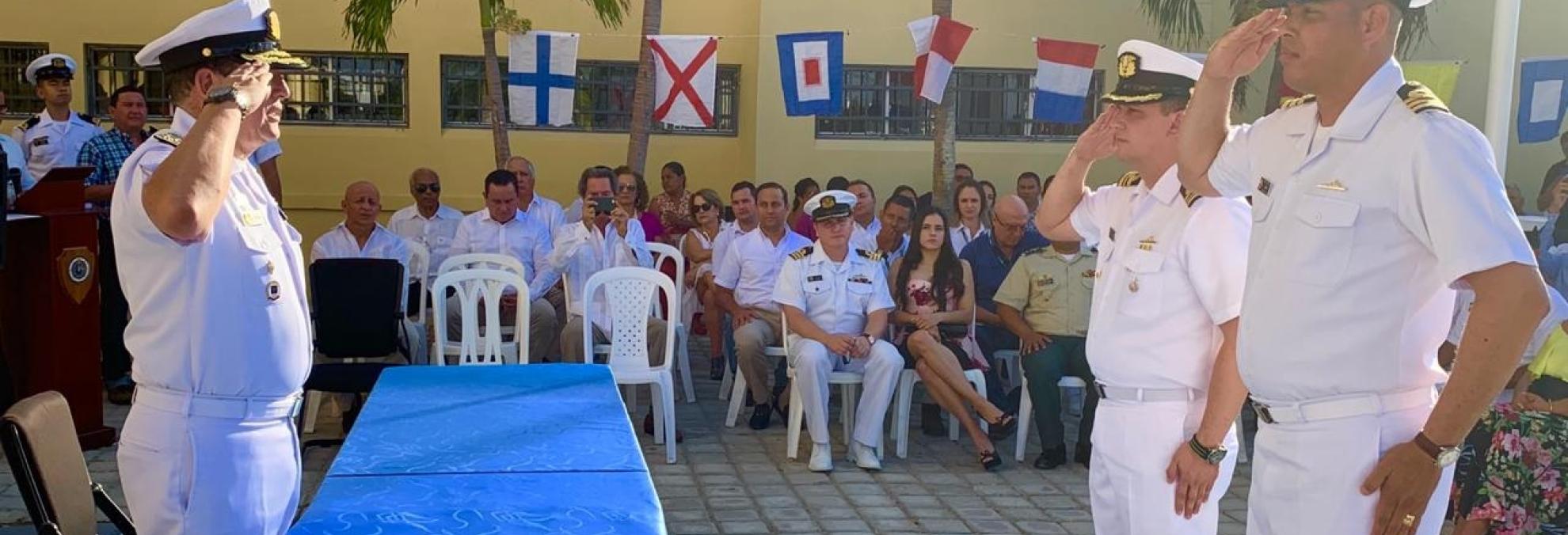 Capitán de Fragata Ibis Manuel Luna Forbes, asume la Capitanía de Puerto en Santa Marta