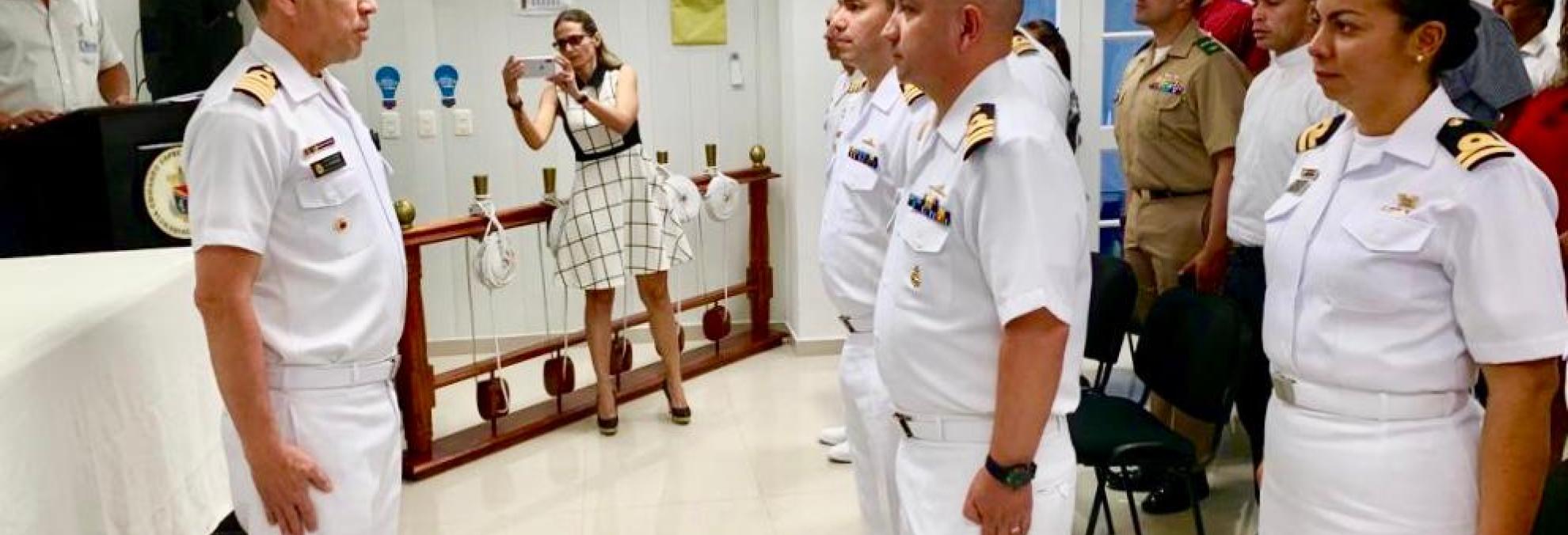 Capitán de Fragata Luis Francisco Kekhan, asume Capitanía de Puerto en San Andrés Islas