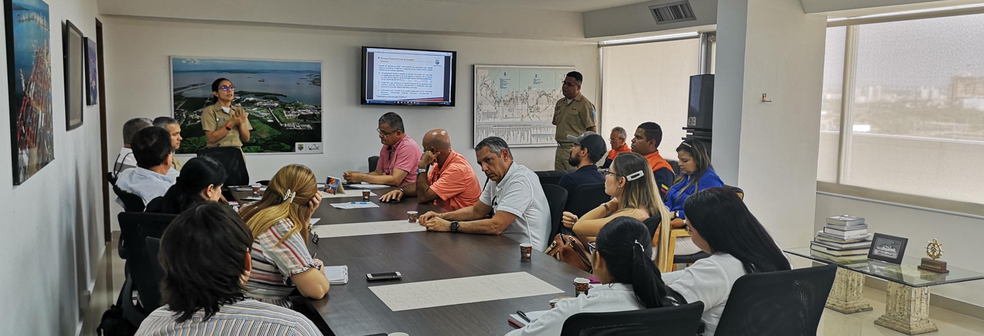 Capitanía de Puerto de Cartagena adelanta acciones de seguridad marítima previo a la temporada vacacional de semana santa. 