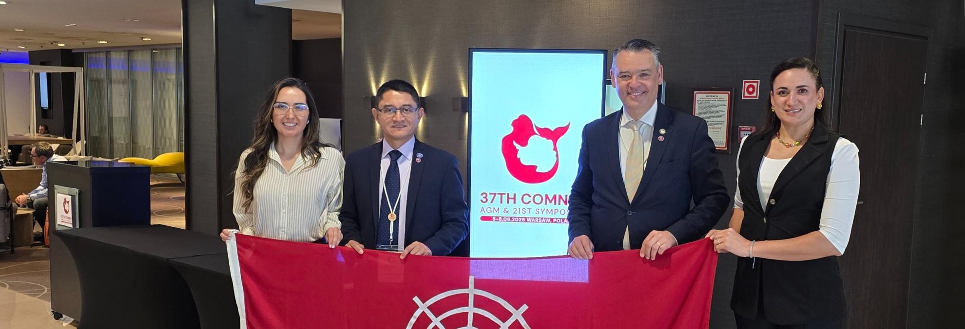 Colombia se convierte en Miembro Pleno del Consejo de Administradores de Programas Antárticos Nacionales (COMNAP) Colombia se convierte en Miembro Pleno del Consejo de Administradores de Programas Antárticos Nacionales (COMNAP)