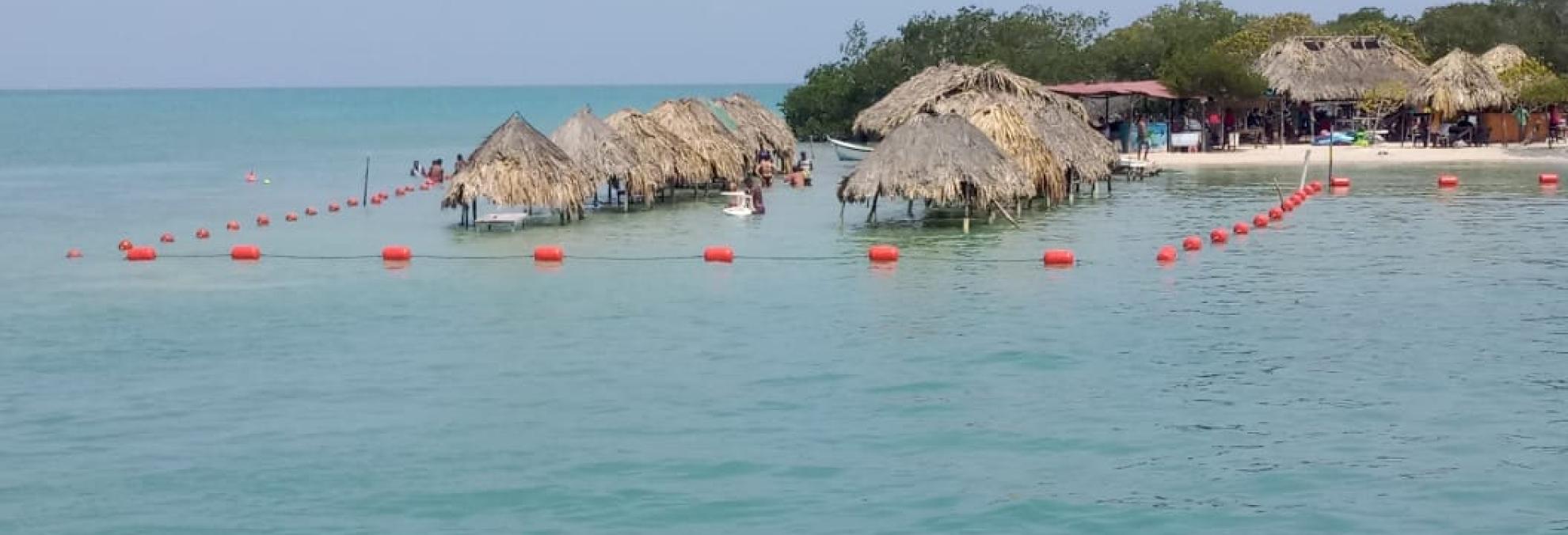 Dimar expide medidas de seguridad para el tránsito de embarcaciones y bañistas en la Ciénaga de Cholón