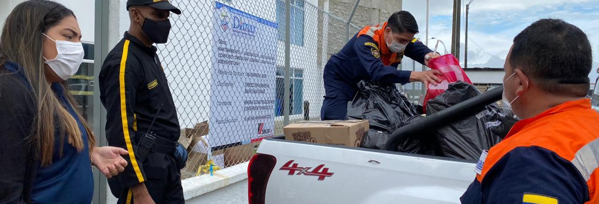 DIMAR lleva sonrisas a 120 niños en el sector de la Balastrera, zona rural de Buenaventura