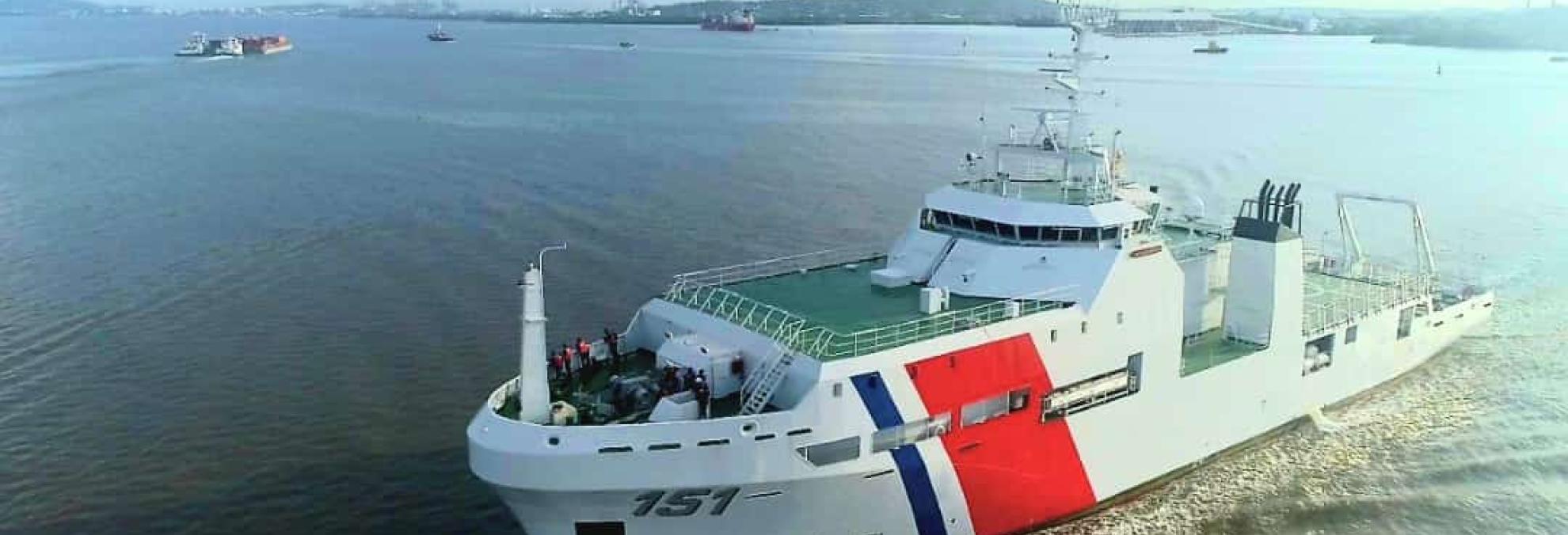 Culminan exitosamente pruebas de mar del buque ARC “Simón Bolívar” en Cartagena: Dimar