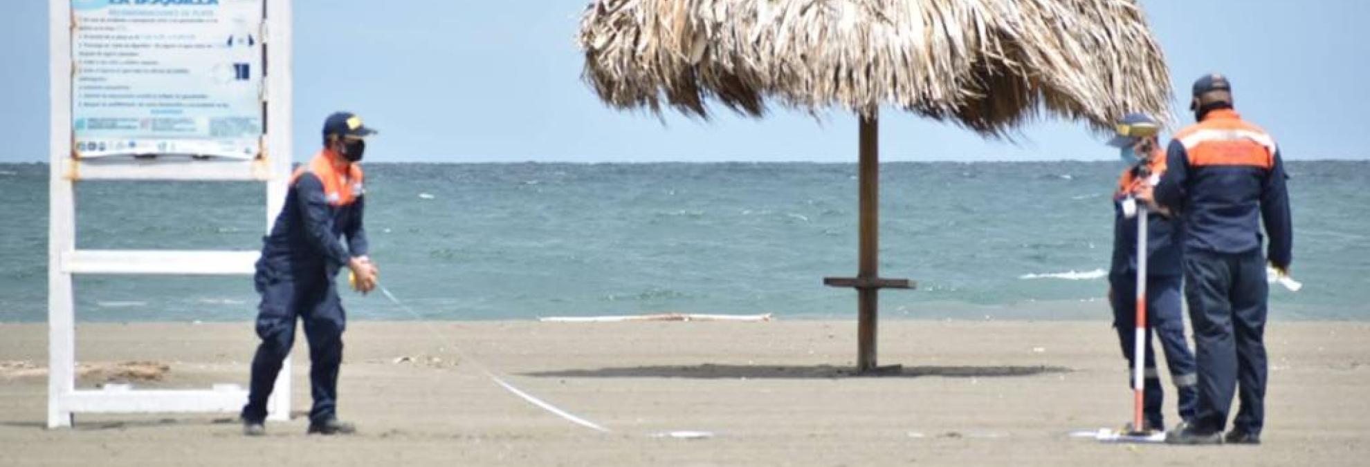 Dirección General Marítima avanza en la zonificación de playas de Cartagena y Bolívar