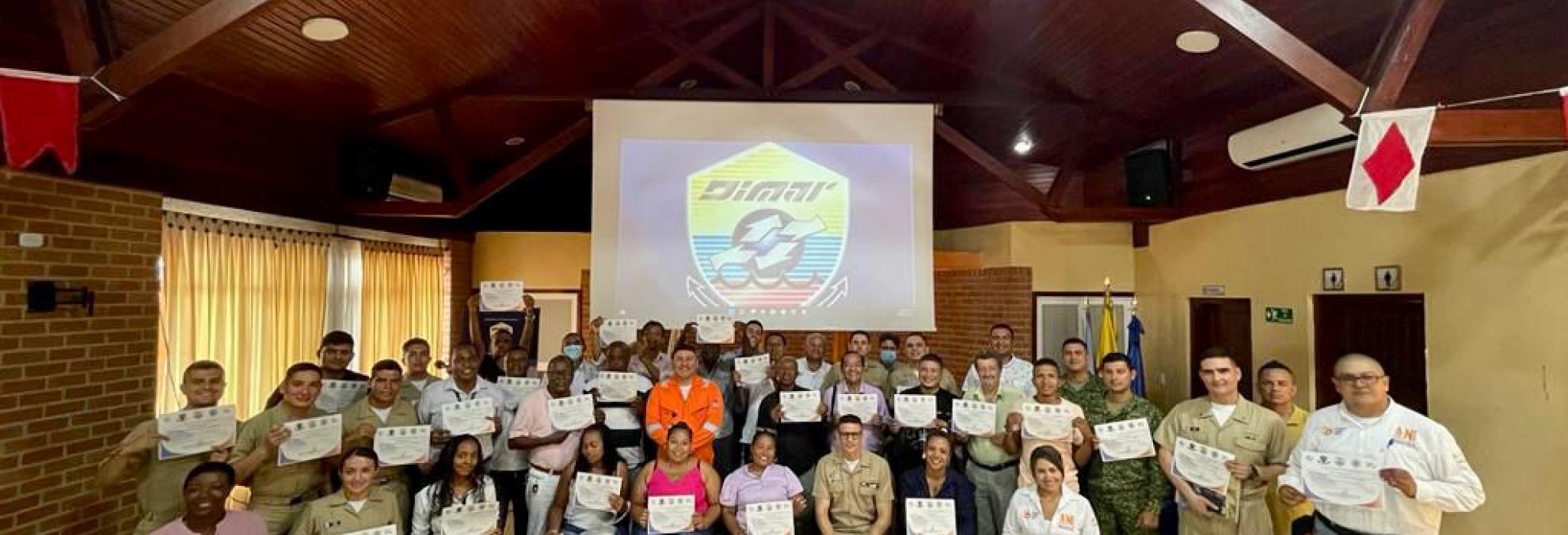 Dimar adelantó el seminario “Actualización de la Normatividad Marítima y Mercante”, en Tumaco